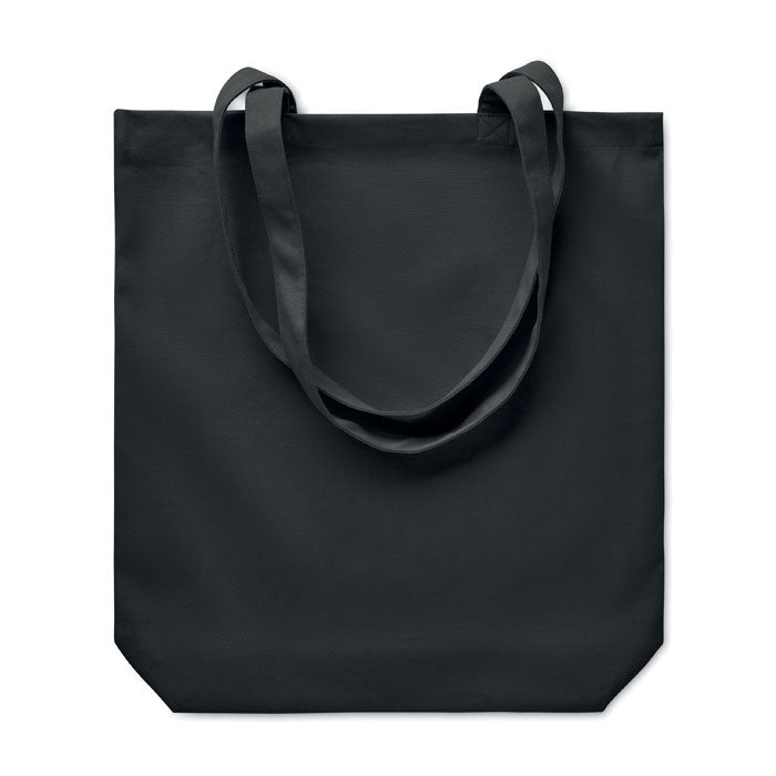 RASSA COLOURED Einkaufstasche Canvas 270 g/m² – Schwarz