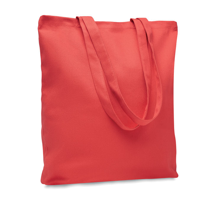RASSA COLOURED Einkaufstasche Canvas 270 g/m² – Rot