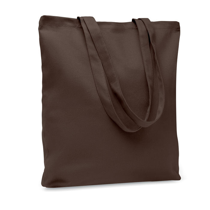 RASSA COLOURED Einkaufstasche Canvas 270 g/m² – Schokolade