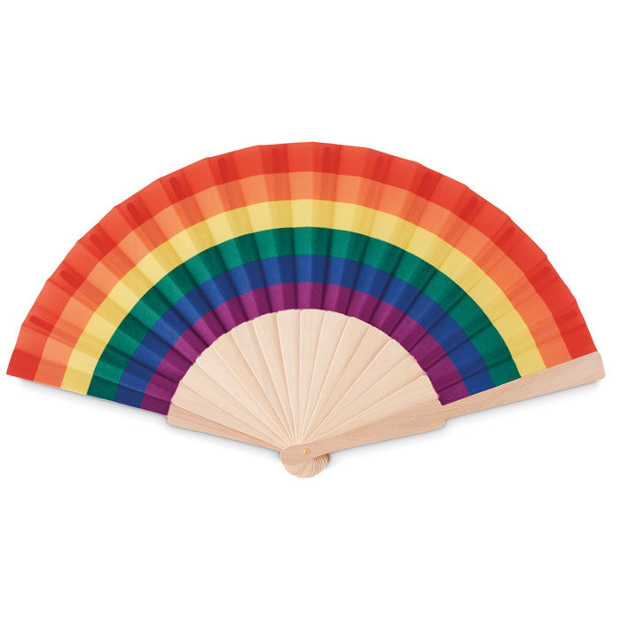BOWFAN Fächer regenbogenfarbig – Multicolour