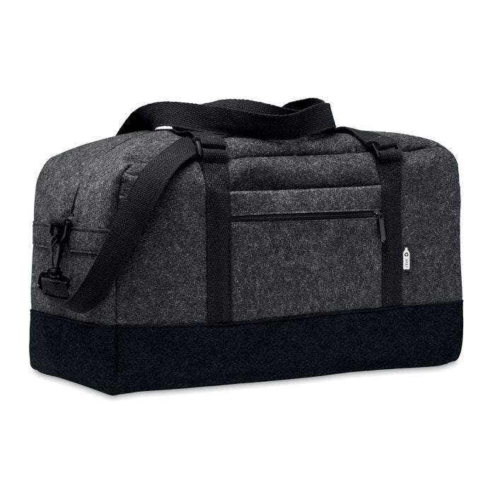 INDICO BAG Weekender RPET-Filz – Steingrau