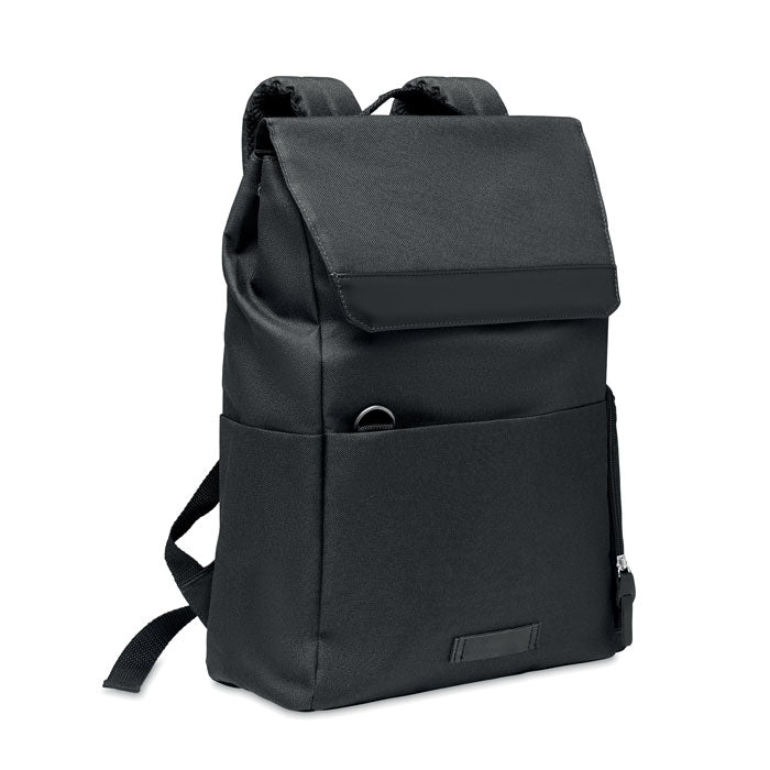 DAEGU LAP Laptop-Rucksack 600D RPET – Schwarz