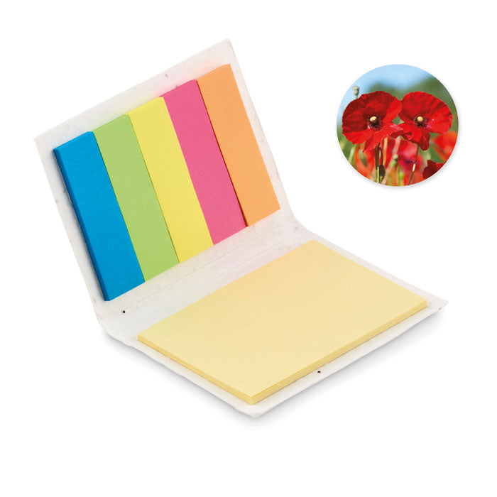 VISON SEED Samenpapier Memoblock – Weiß