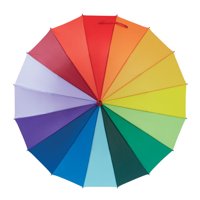BOWBRELLA Regenschirm regenbogenfarbig