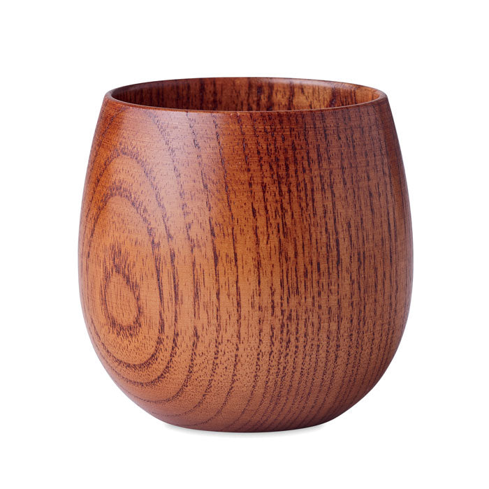 OVALIS Becher Eichenholz 250 ml – Holz
