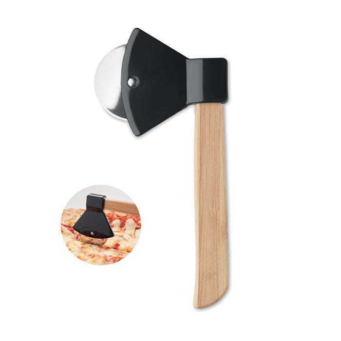 ZAZA Pizzaschneider Beil – Schwarz