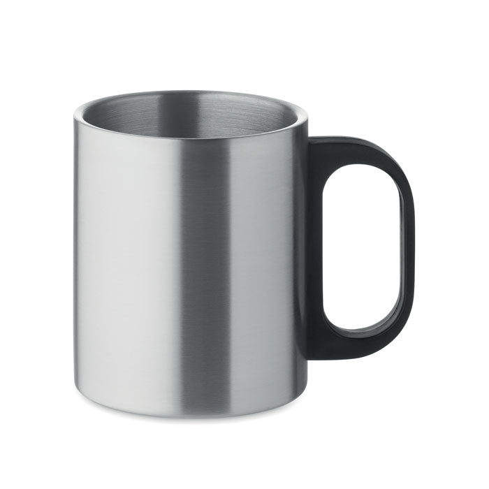 TANISS Doppelwandiger Becher 300 ml – Mattsilber