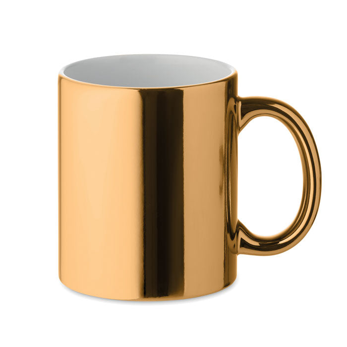 HOLLY Keramikbecher metallic 300 ml – Golden