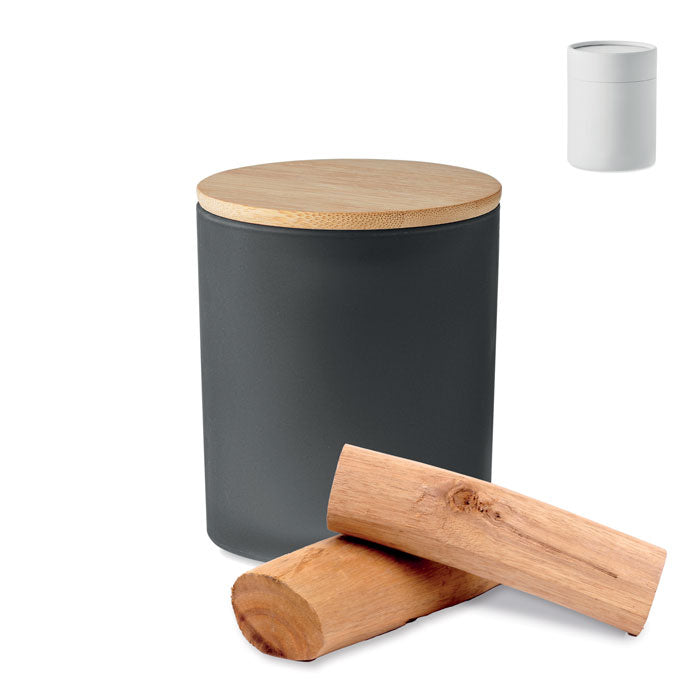 KEOPS SMALL Kerze im Glas 120 g – Schwarz