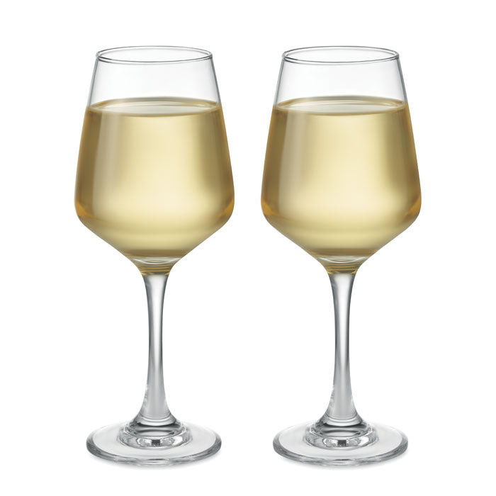 CHEERS Set mit 2 Weingläsern