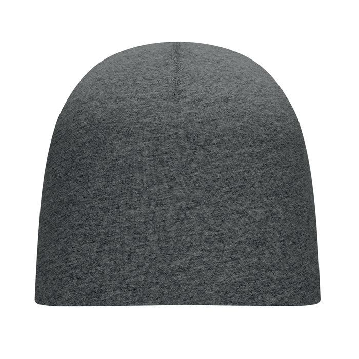 LIGHTY Unisex-Beanie Baumwolle – Steingrau