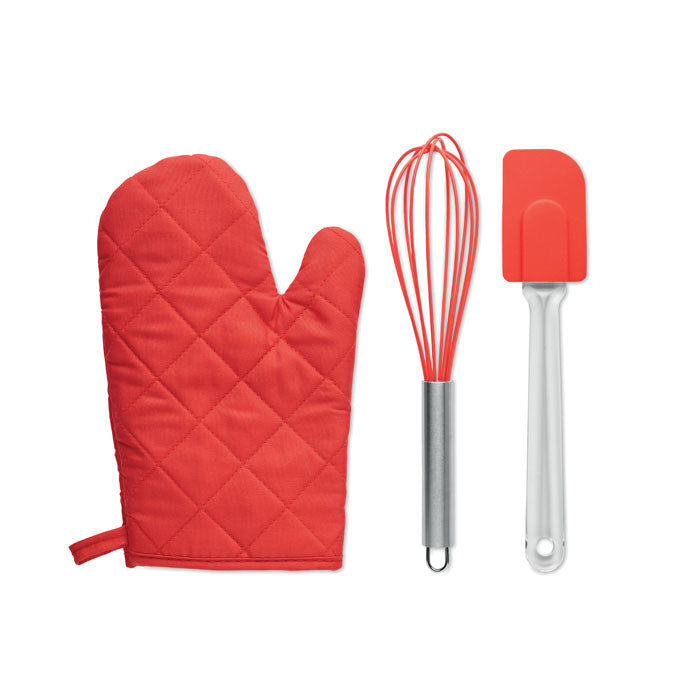 DATEKI Backzubehör-Set – Rot