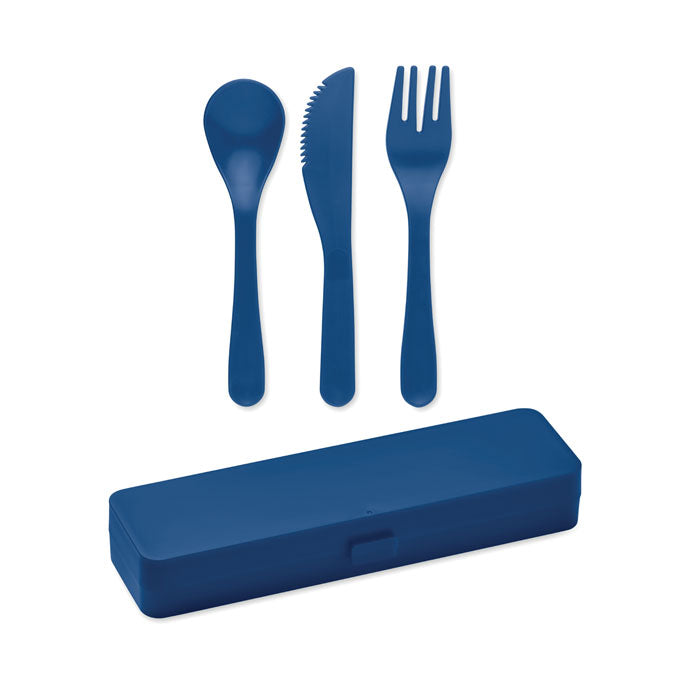 RIGATA Besteck-Set PP – Blau