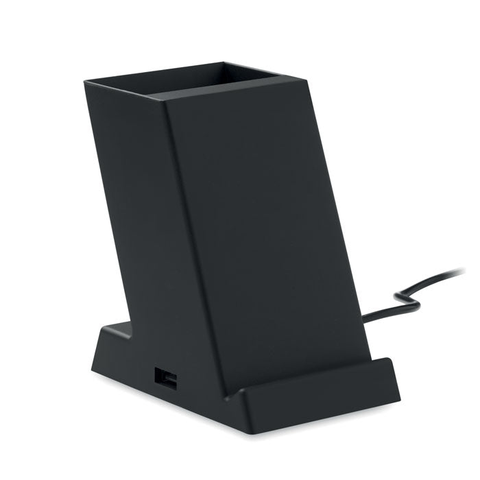 BLOCK Kabelloses Ladegerät 15W ABS – Schwarz