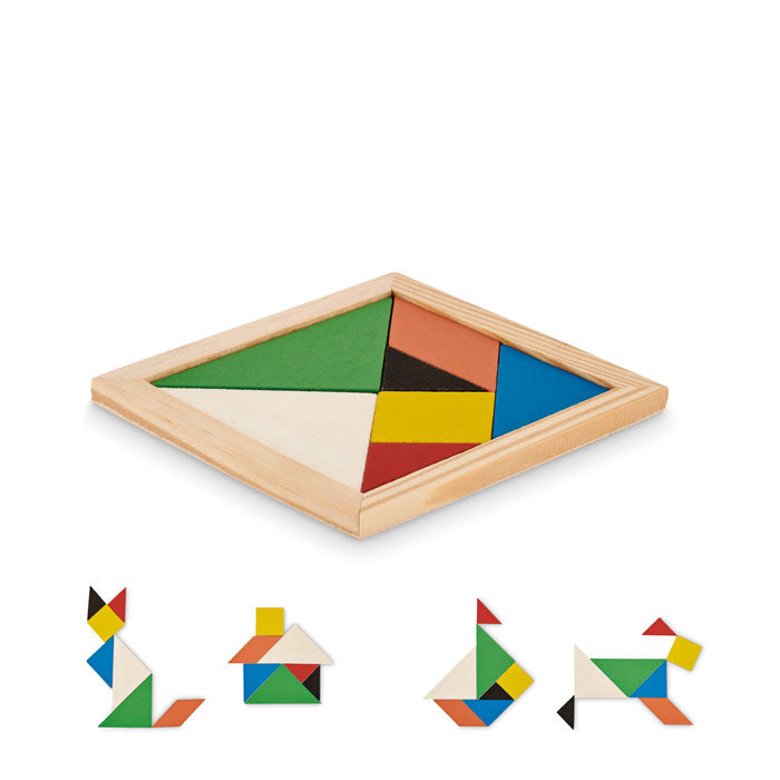 Tangram-Puzzle Holz – Holz