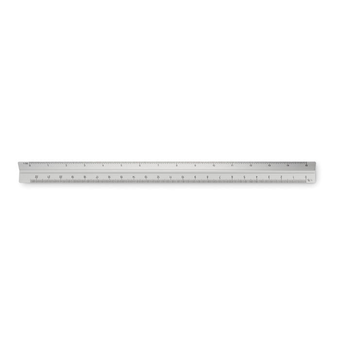 TRIA Dreikantlineal Aluminium 30cm