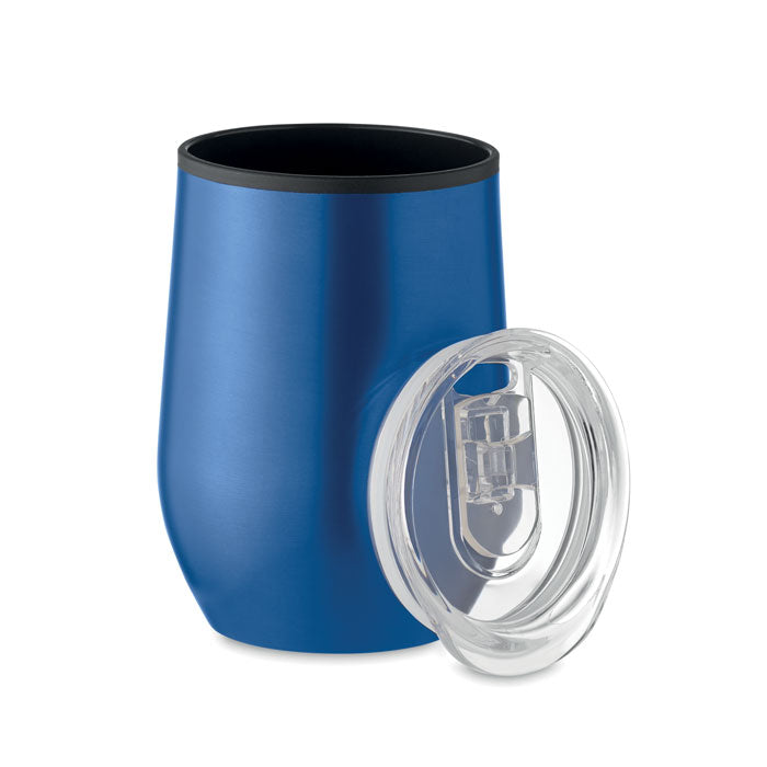 CHIN CHAN Doppelwandiger Trinkbecher 350 ml – Blau