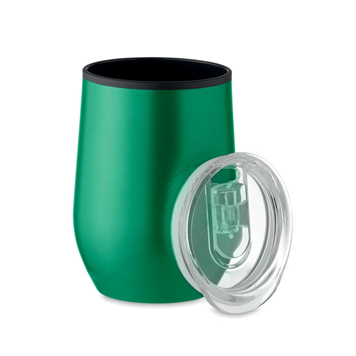 CHIN CHAN Doppelwandiger Trinkbecher 350 ml – Grün