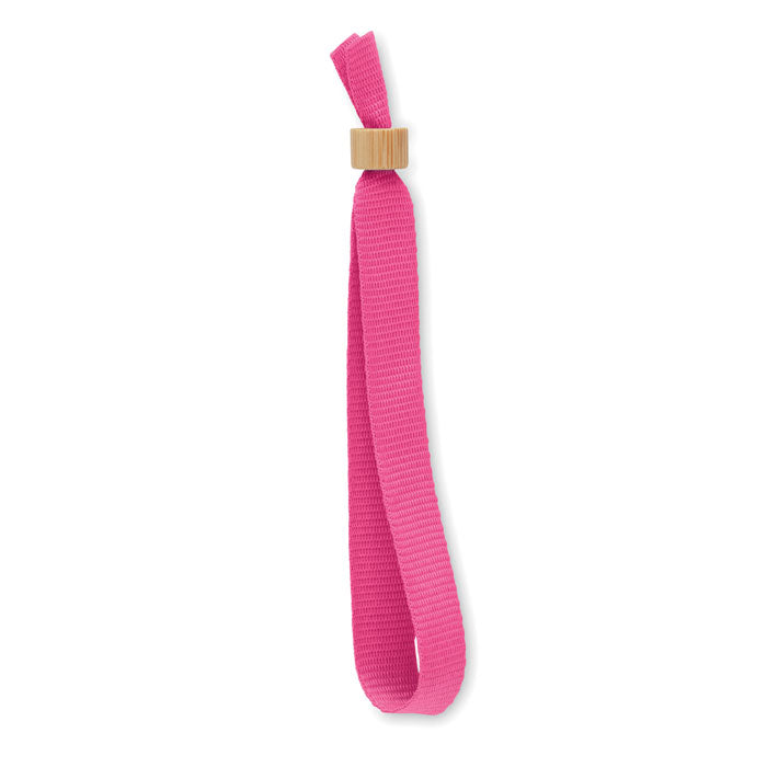 FIESTA Armband RPET-Polyester – Fuchsie