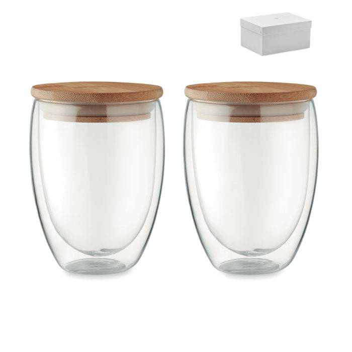 TIRANA SET Gläser-Set 350 ml – Transparent