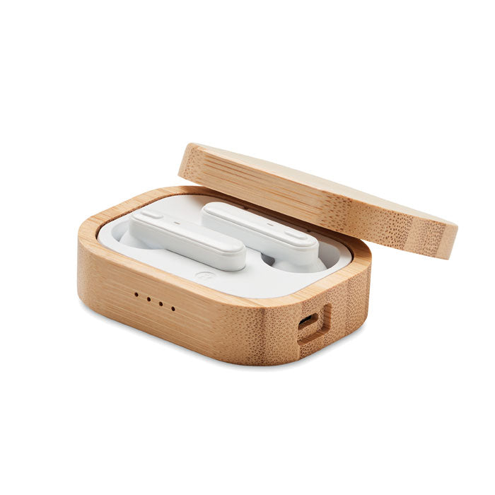 JAZZ BAMBOO TWS 5.0 wireless Ohrhörer-Set