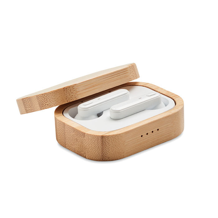 JAZZ BAMBOO TWS 5.0 wireless Ohrhörer-Set – Holz