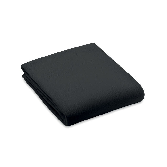 BOGDA RPET-Polar Fleece-Decke – Schwarz