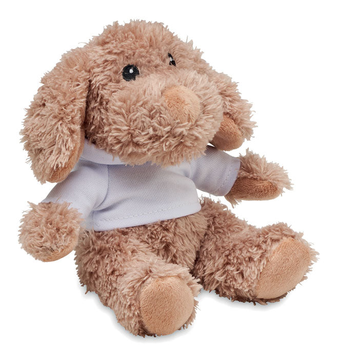 DOGGY Plüsch-Hund mit Hoody – Weiß