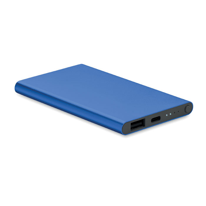 POWERFLAT C 4000mAh Powerbank Typ C – Königsblau