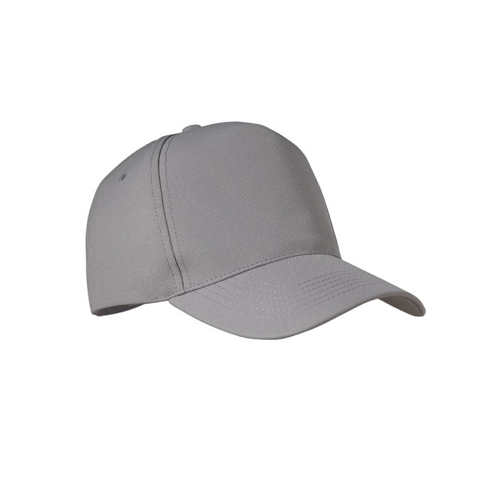 SENGA Rpet cap 5 panels 210g/m² – Grau