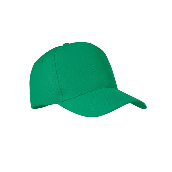 SENGA Rpet cap 5 panels 210g/m² – Grün