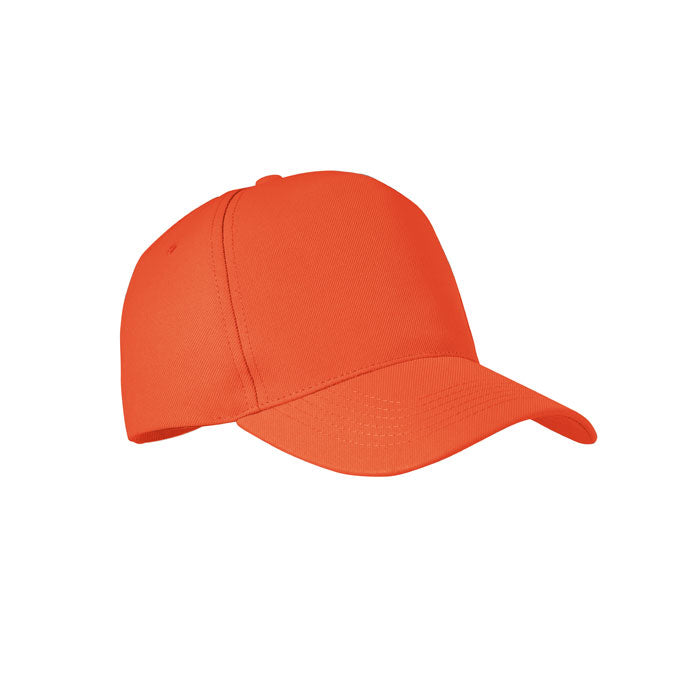 SENGA Rpet cap 5 panels 210g/m² – Orange