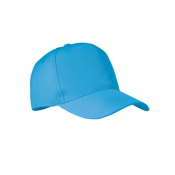 SENGA Rpet cap 5 panels 210g/m² – Türkis