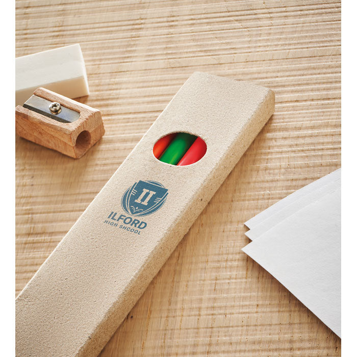 BOWY 4 Textmarker-Buntstifte
