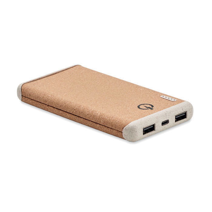 RALIA Powerbank mit Ladestation – Beige