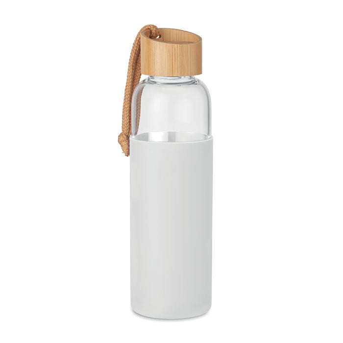 CHAI Trinkflasche Glas 500 ml – Weiß