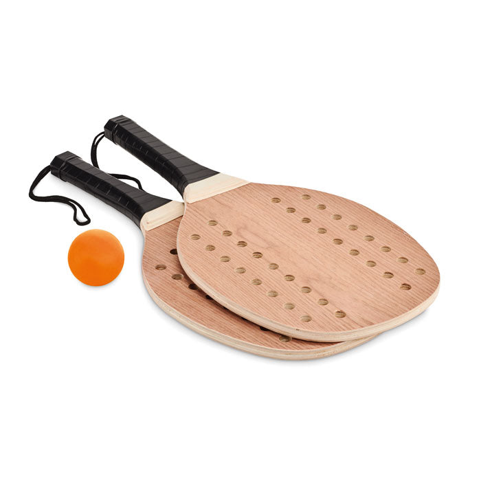 PALAS Beachball Spiel Rosenholz