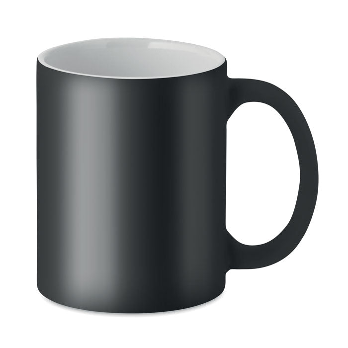 DUBLIN COLOUR Kaffeebecher, matt 300 ml – Schwarz
