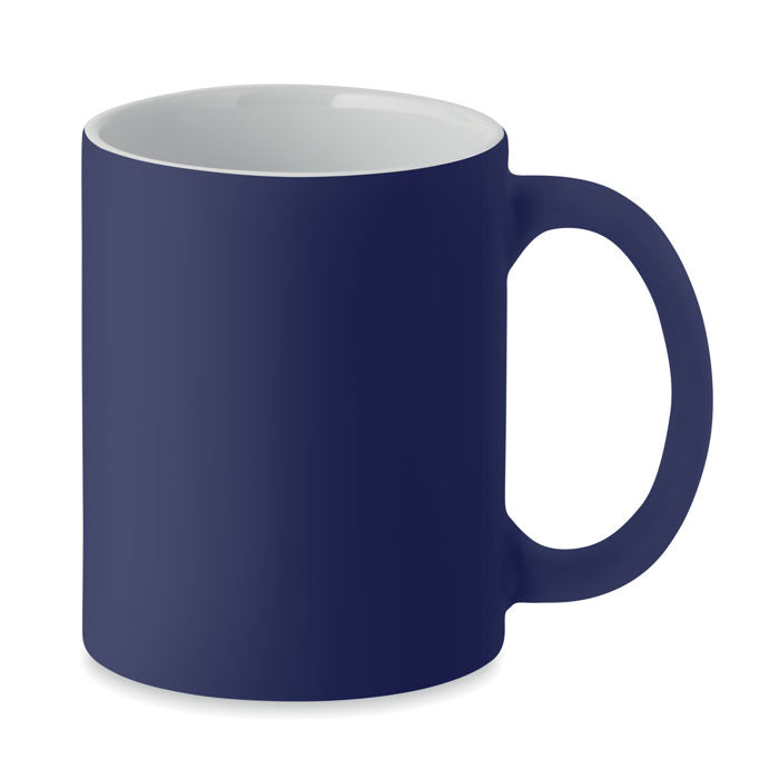 DUBLIN COLOUR Kaffeebecher, matt 300 ml – Marineblau