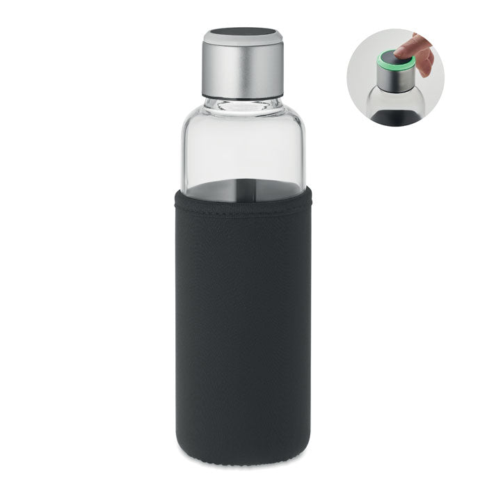 INDER Flasche Trink-Erinnerung 500ml – Schwarz