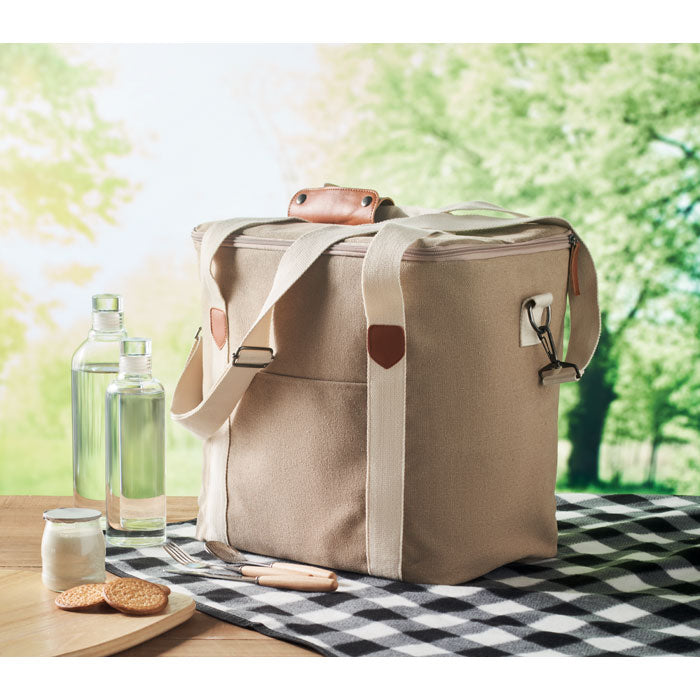 KECIL LARGE Große Kühltasche Canvas