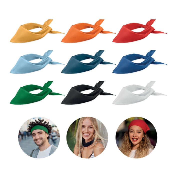 BANDANA BANDIDO Bandana Polycotton – Weiß