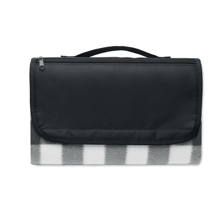 CALY Picknick Decke RPET-Fleece – Schwarz