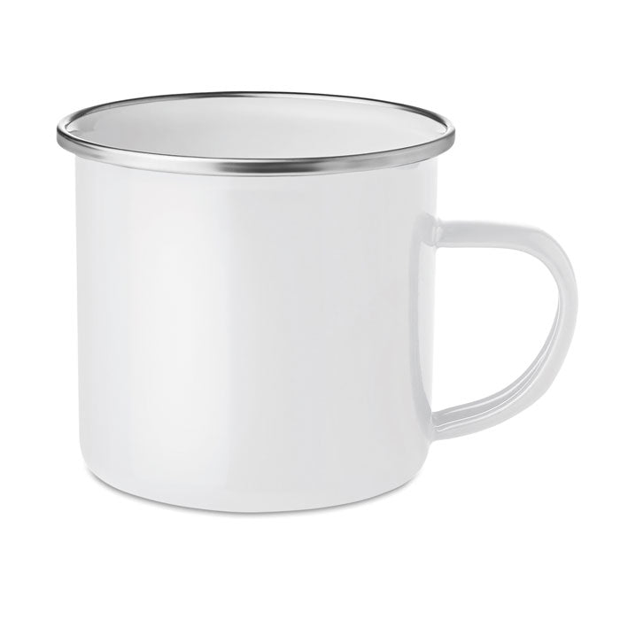 PLATEADO Vintage Kaffeebecher 350 ml – Weiß
