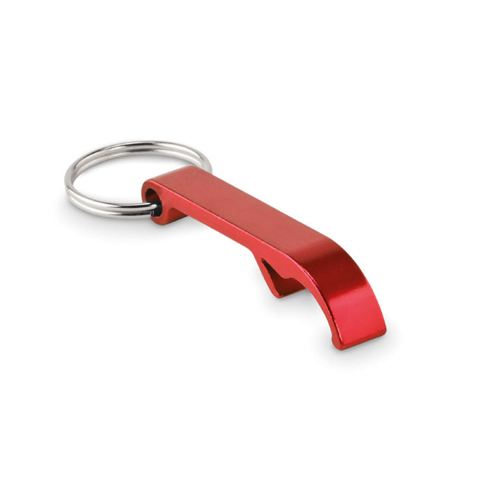 OVIKEY Schlüsselring mit Kapselheber – Rot
