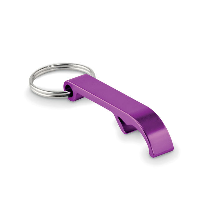 OVIKEY Schlüsselring mit Kapselheber – Violett