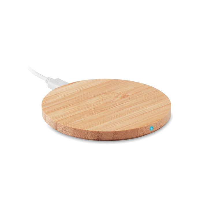 RUNDO LUX Induktives Ladegerät 15W – Holz