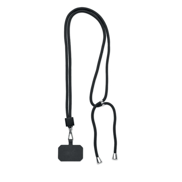NONETTE RPET-Lanyard – Schwarz