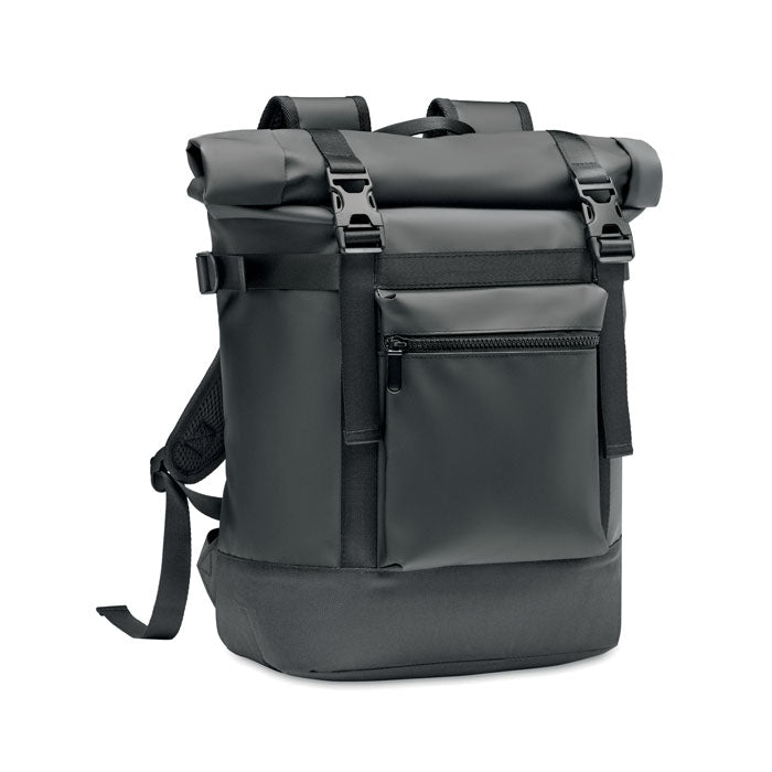 JAYA BAG Rolltop-Rucksack 50C-Plane – Schwarz