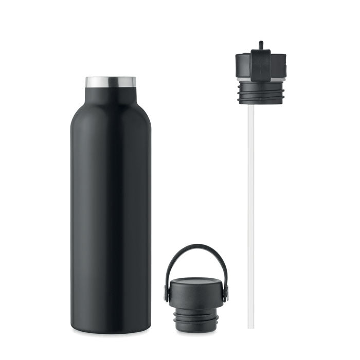 BOALI Doppelwandige Flasche 700 ml – Schwarz